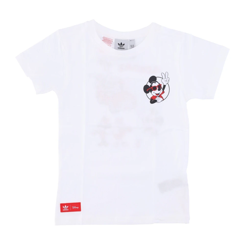 Adidas Disney Mickey Mouse Tee Vit White, Pojke