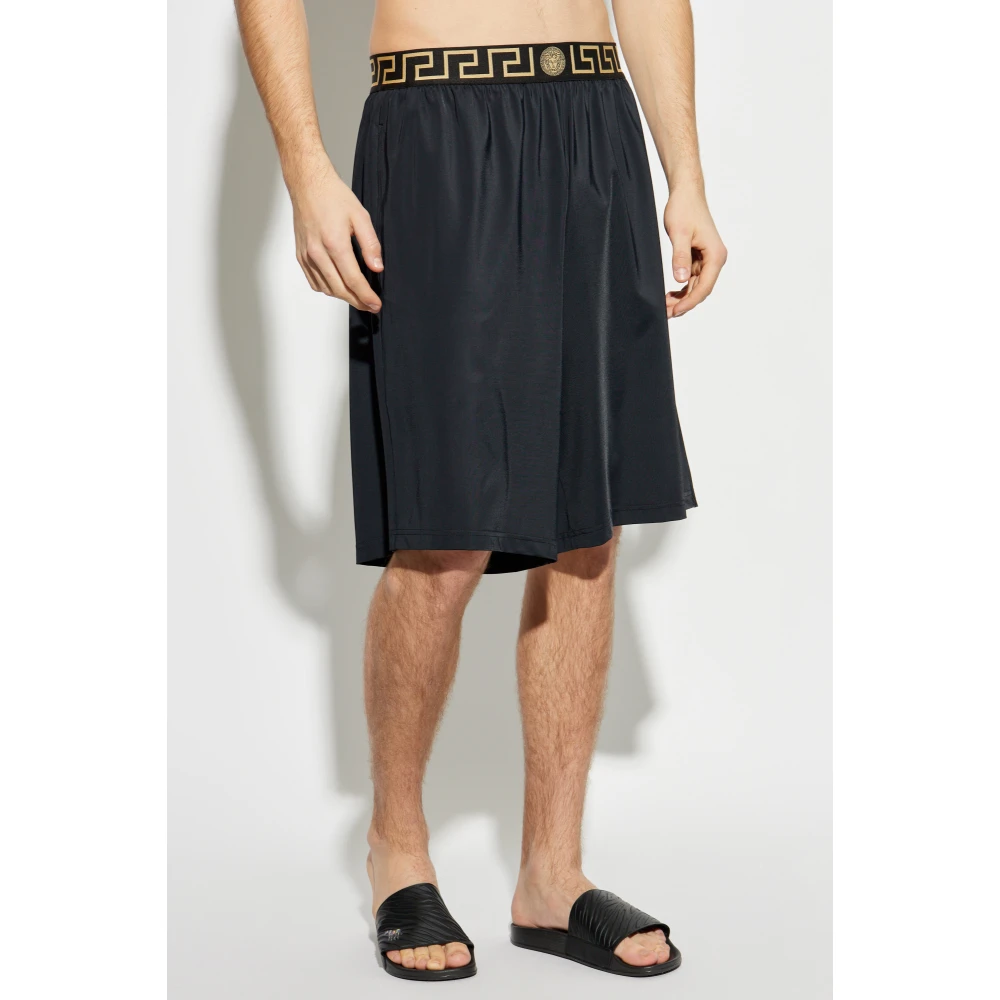 Versace Shorts Black Heren