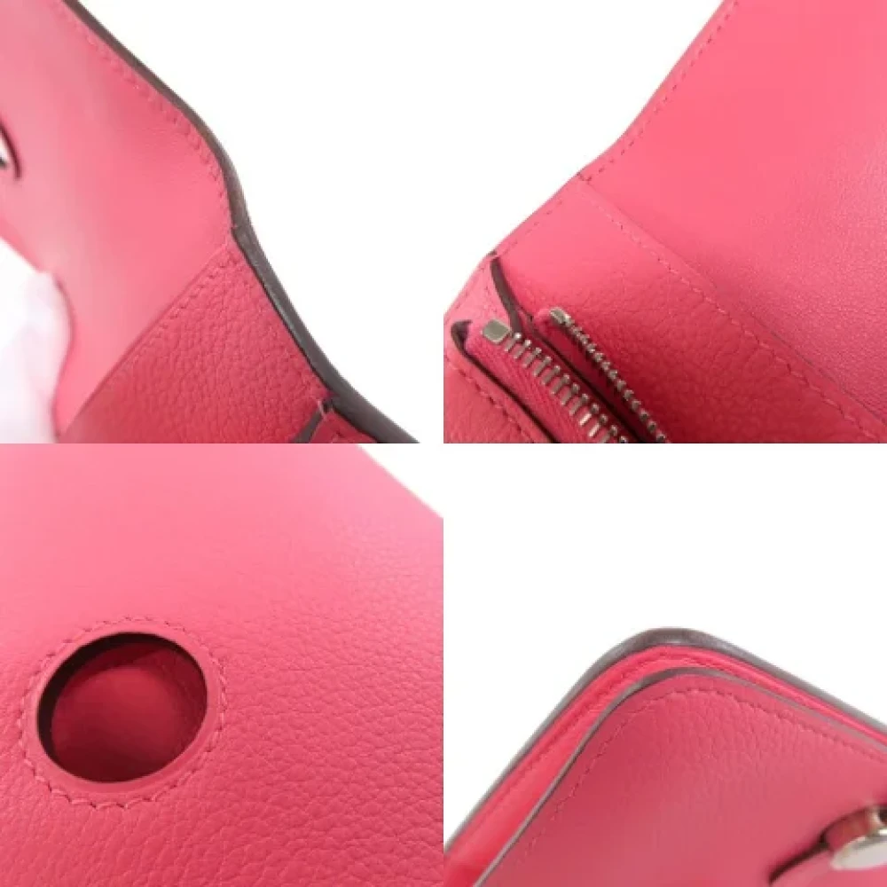 Hermès Vintage Pre-owned Fabric wallets Pink Dames