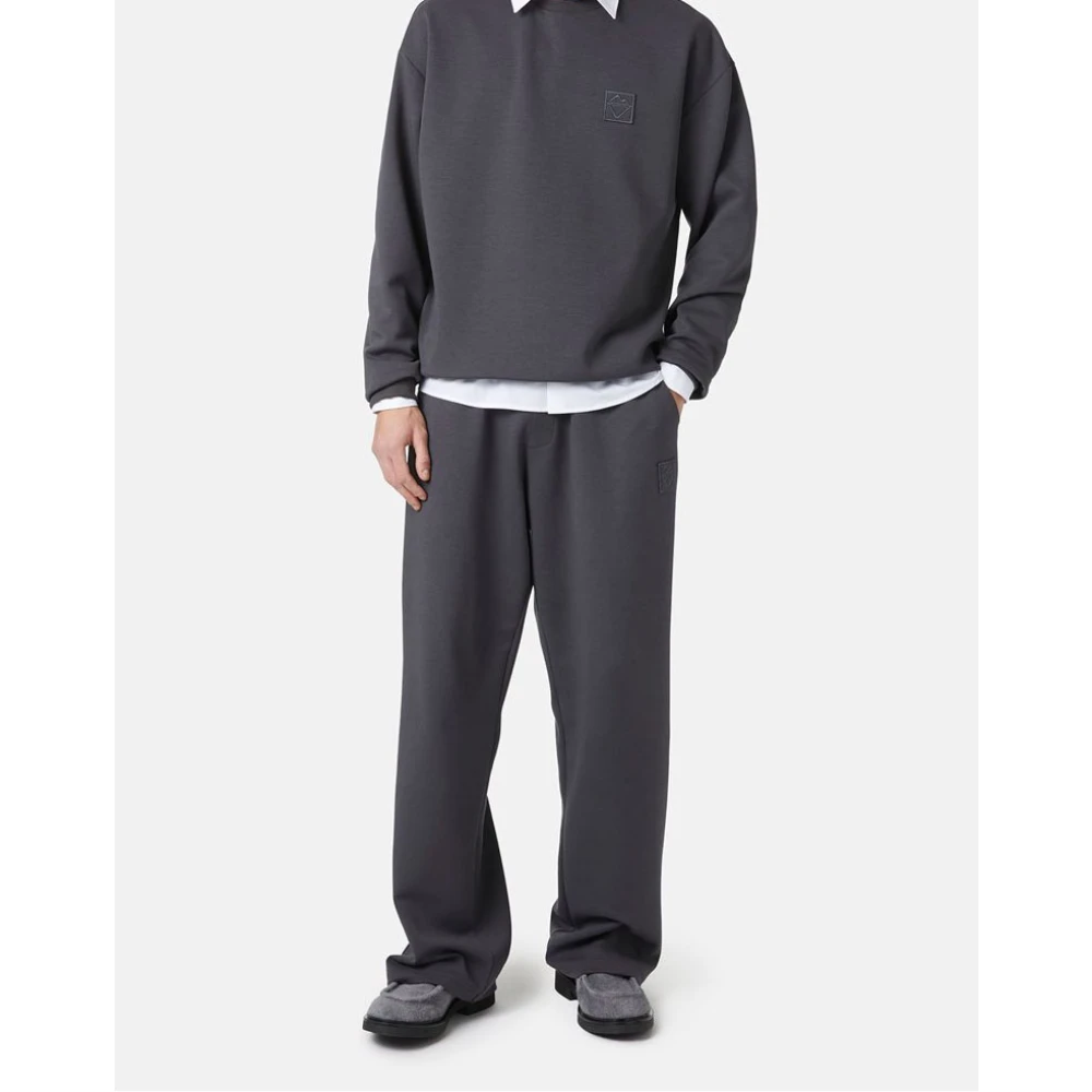Iceberg Sweatshirt van technische stof Gray Heren