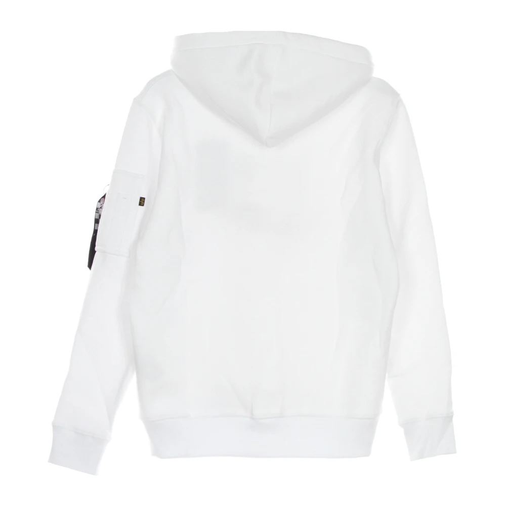 alpha industries Hot Wheels Flag Hoody Heren Sweatshirt White Heren
