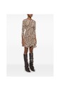 ecru-ruched-abstract-pattern-dress