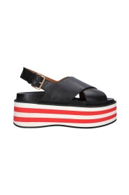 Platte sandalen