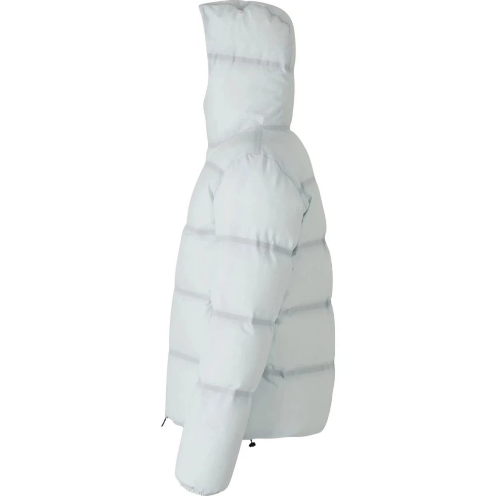 Herno Witte Impact Hooded Zipper Jacket White Heren