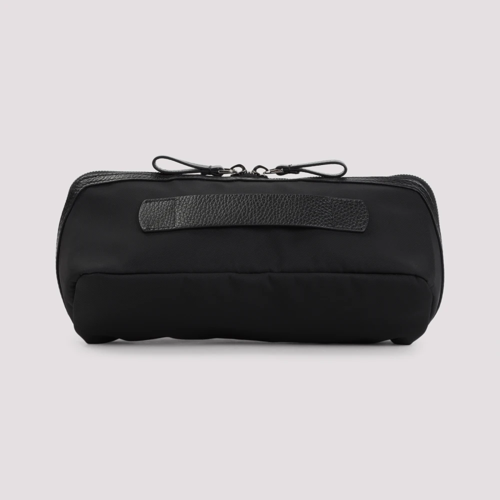Giorgio Armani Zwarte Heuptas Ss25 Black Heren