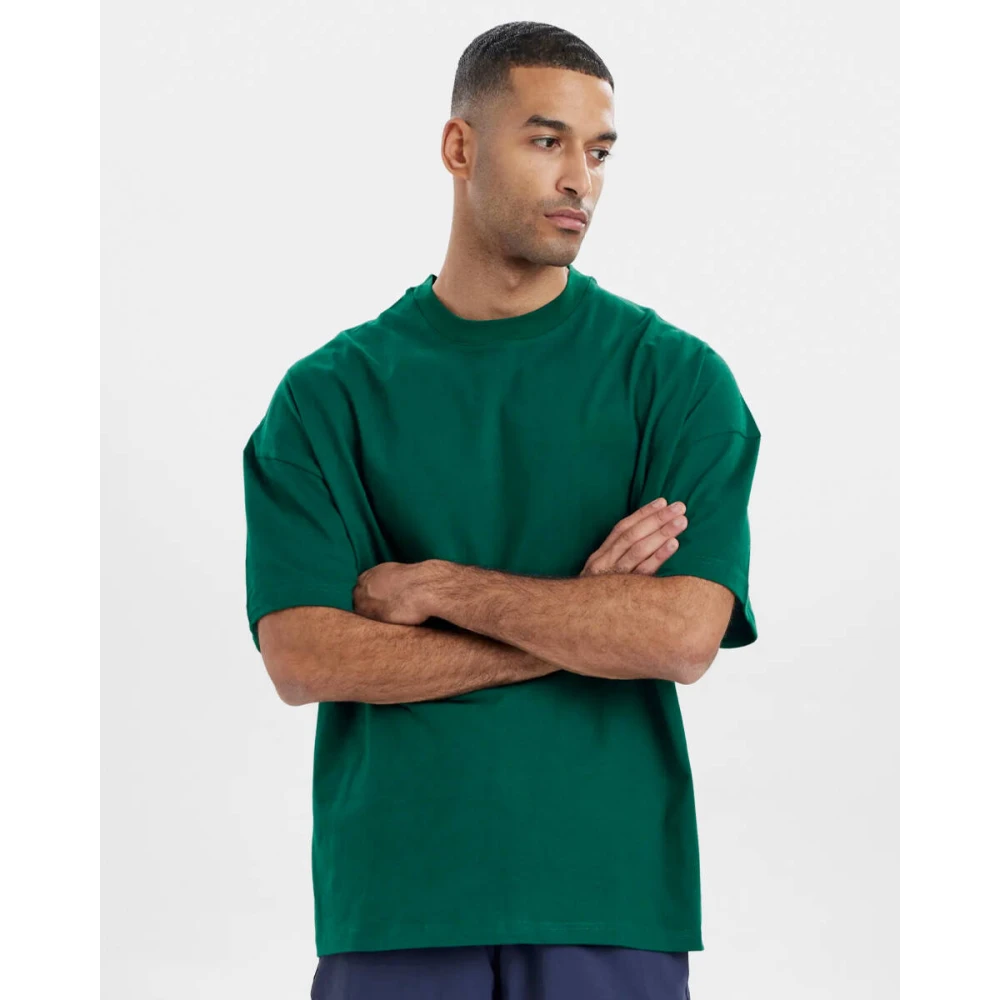 Resteröds Oversize Tee Heren 100% Katoen Green Heren