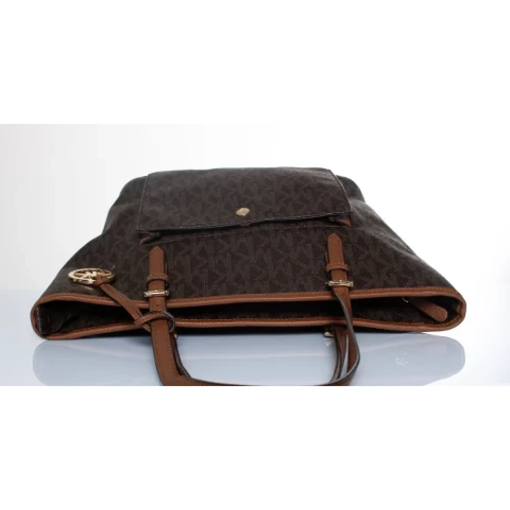 Michael Kors Pre-owned Fabric totes Brown Dames