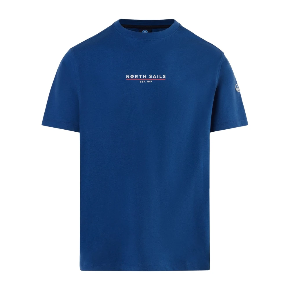 North Sails Men's Blue Short Sleeve T-Shirt - T-Shirts - 3XL - Tops