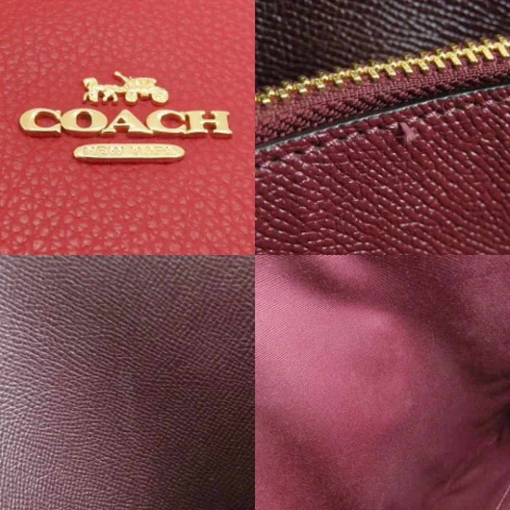 Coach Pre-owned Fabric totes Brown Dames