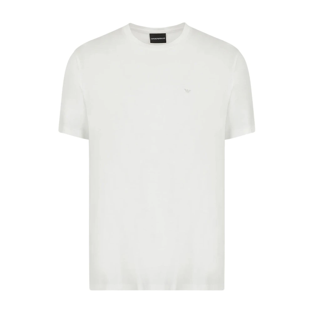 Emporio Armani Dynamisch Reis T-Shirt White Heren