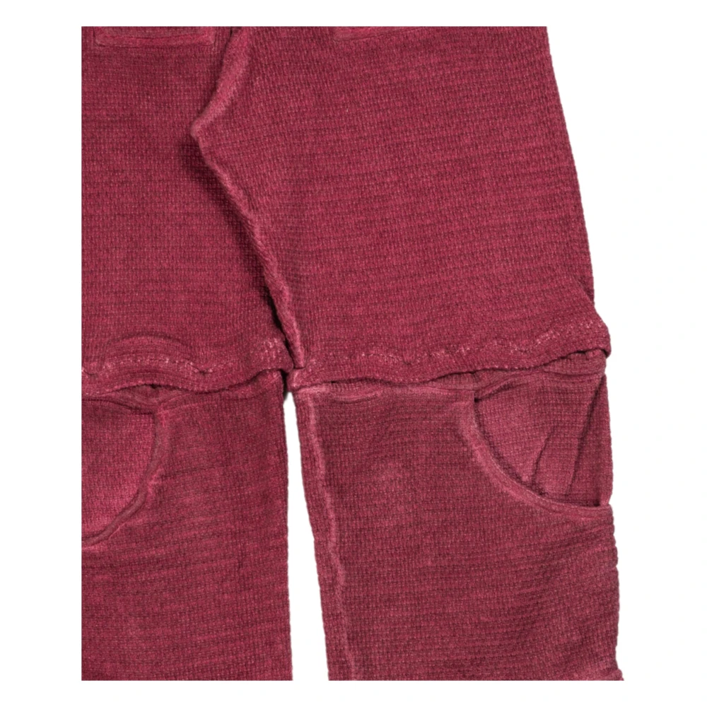 Isa Boulder Lila Cargo Broek Opposite Stijl Purple Heren