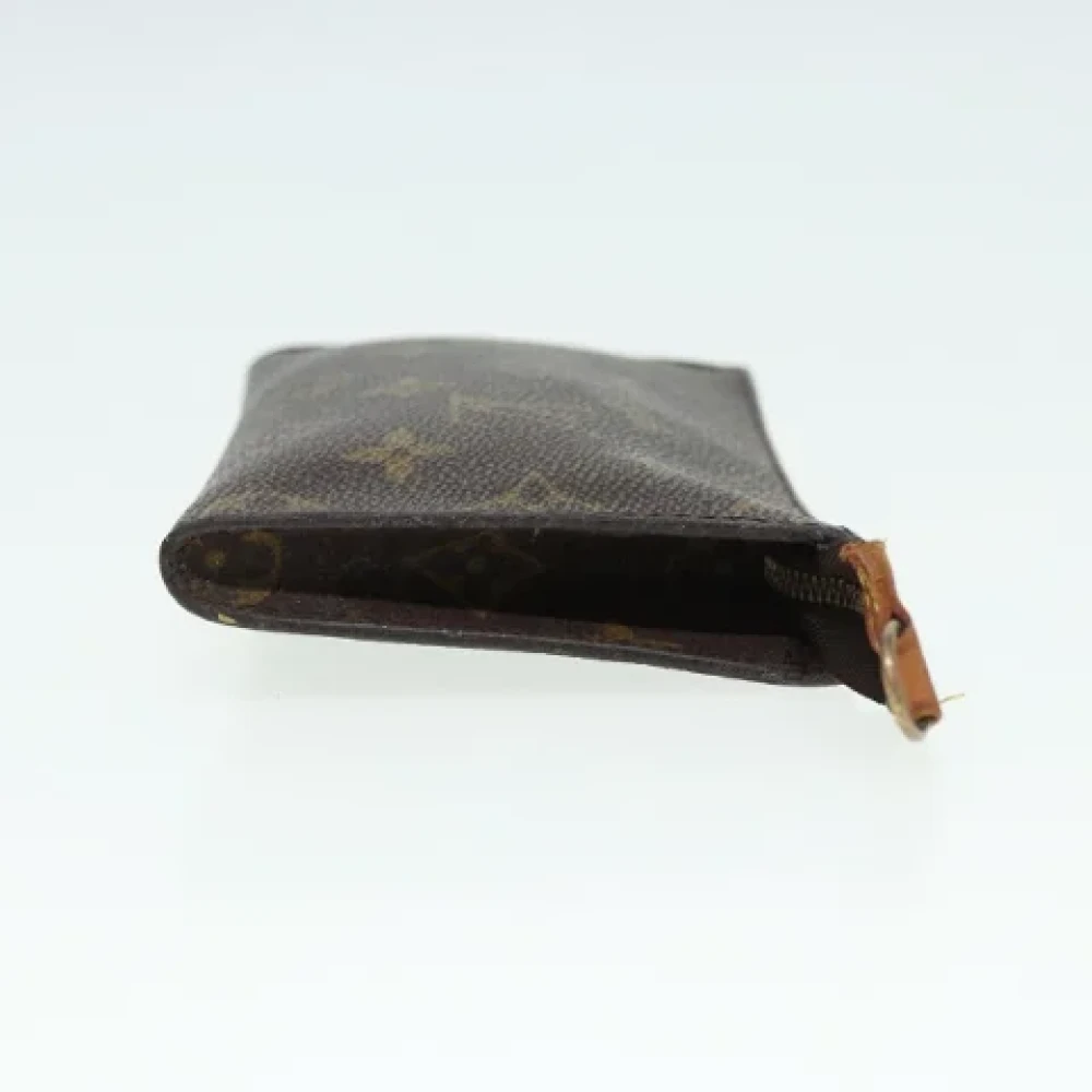 Louis Vuitton Vintage Pre-owned Canvas pouches Brown Dames