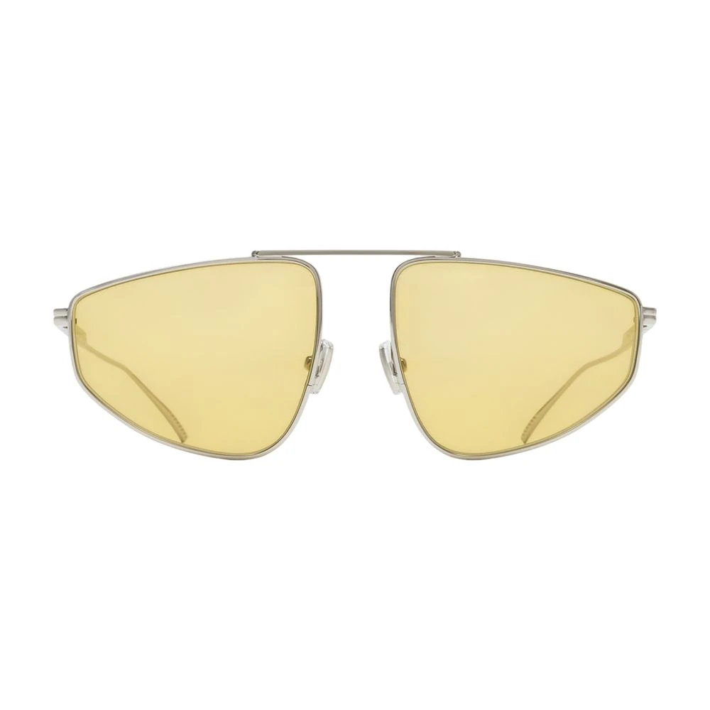 Bottega Veneta Unisex Gray Sunglasses, 59 Mm, Bv1466s-003 Sunglasses