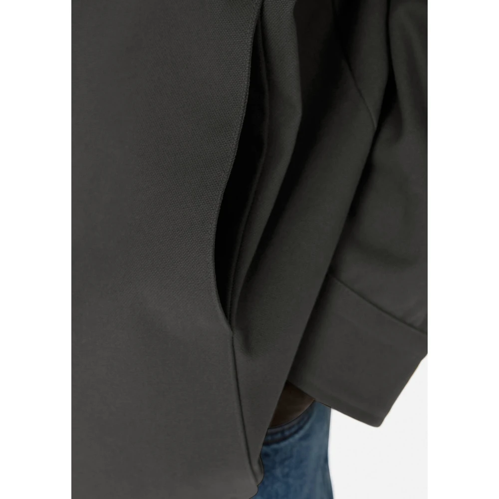 Axel Arigato Rowe Canvas Overshirt Gray Heren