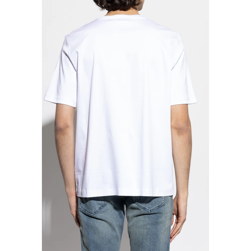 Diesel T-shirt T-Madjust-R2 White Heren