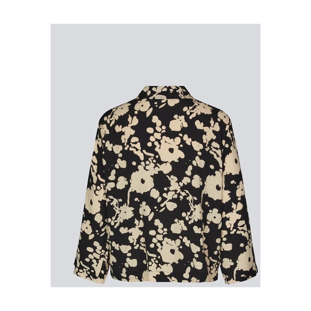 Modström Geprint Viscose Overhemd met Klassieke Kraag Multicolor Dames