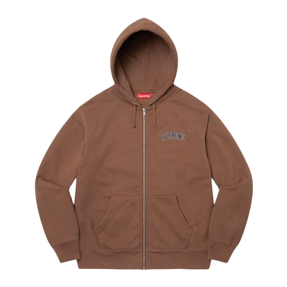 Supreme Limited Edition Doughboy Zip Up Hoodie Bruin Brown Heren