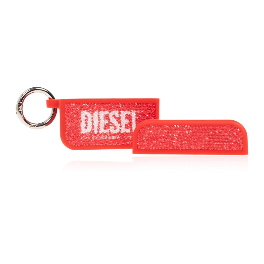 Diesel Koptelefoonhoes 'Swarovski Crystal Airpod Cas' Red Unisex