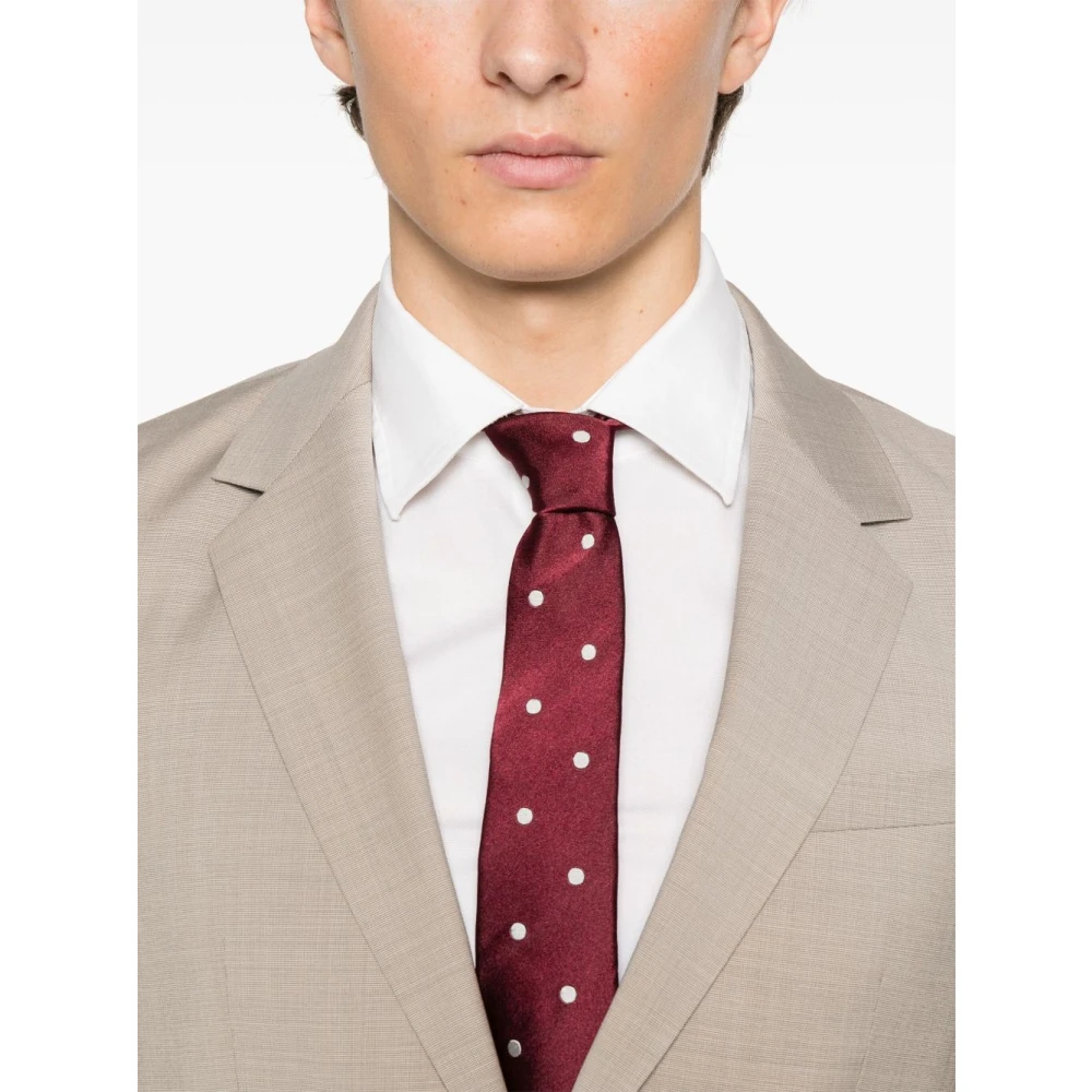 Hugo Boss Luxe Beige Pak voor Mannen Beige Heren
