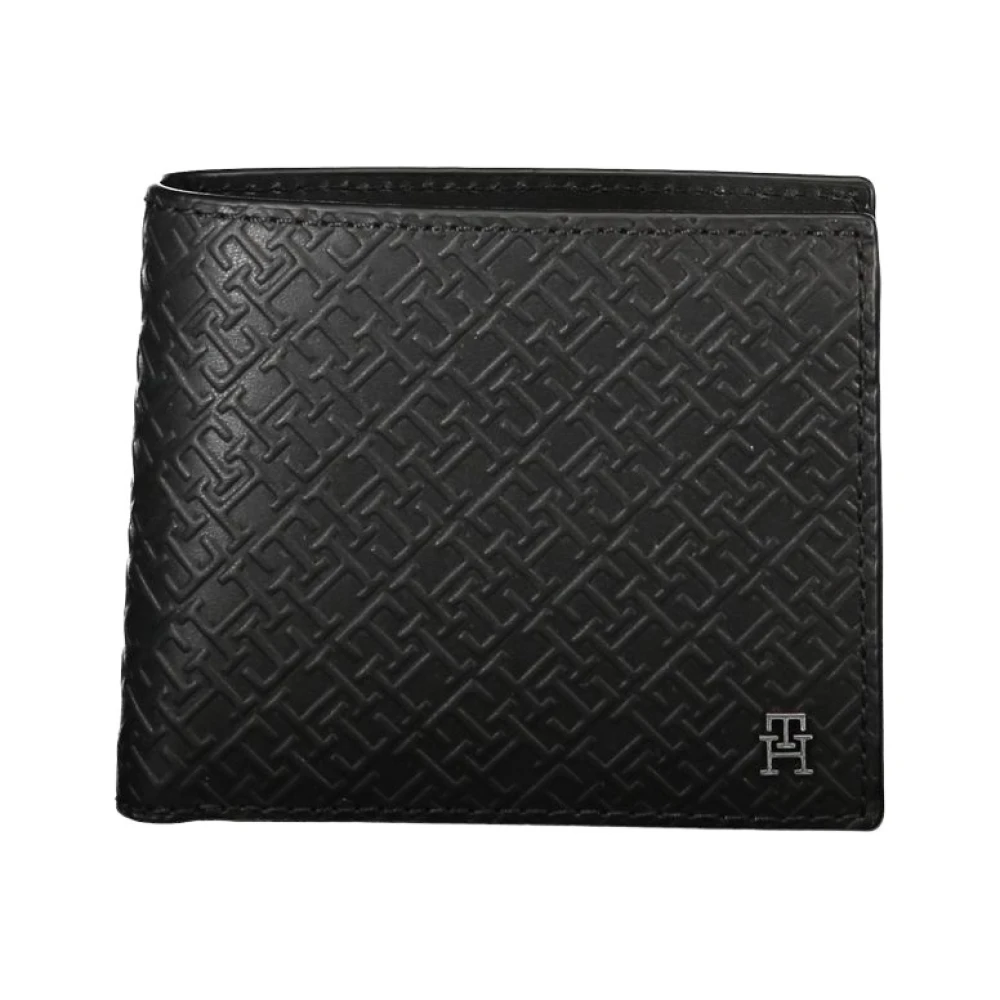 Tommy Hilfiger Men's Black Wallets & Cardholders, One Size, Leather Wallet