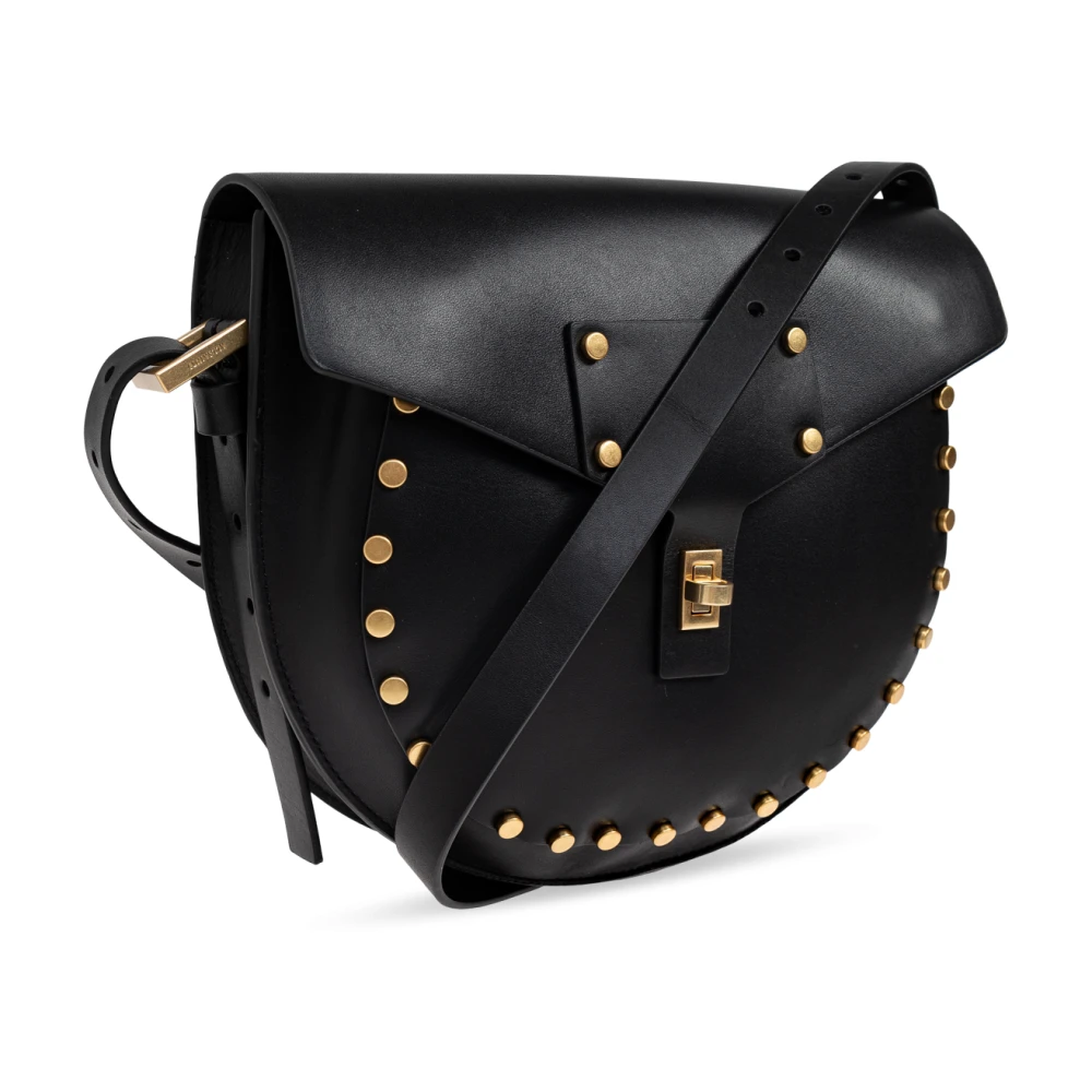 AllSaints Schoudertas Miro Black Dames
