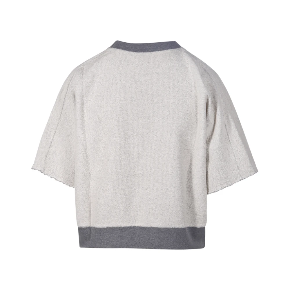 Autry Melange Sweatshirt voor Mannen White Dames