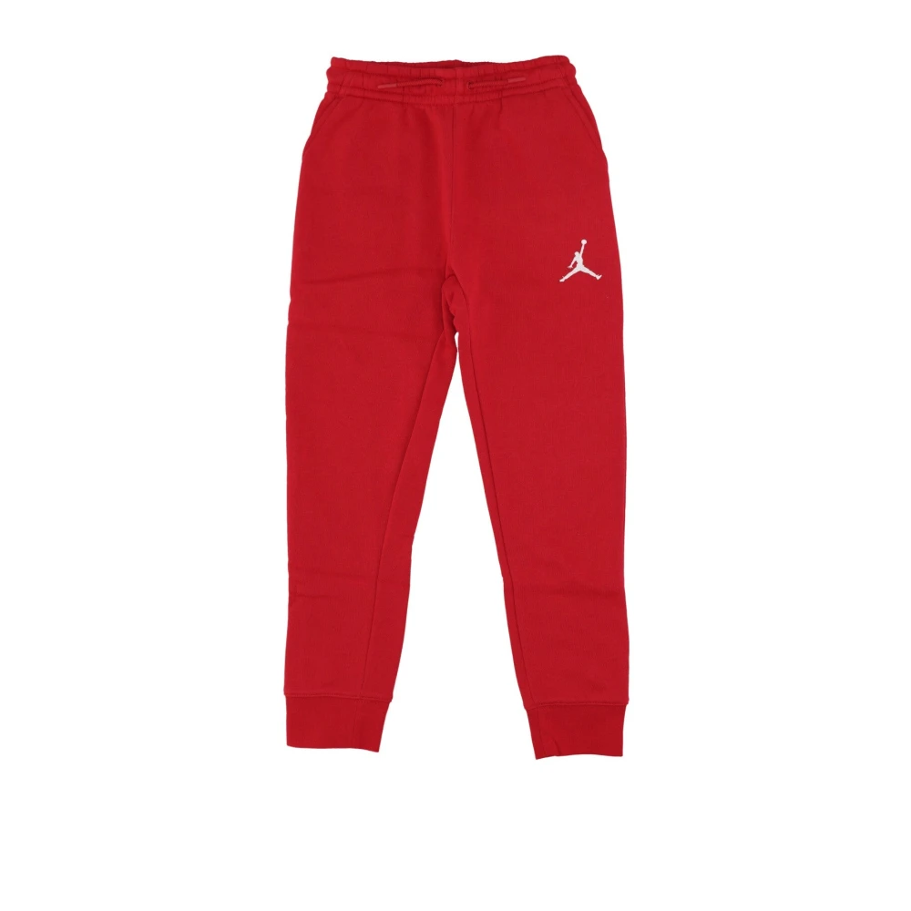 Jordan Essential Fleece Tracksuit Byxor Gym Röd Red, Pojke