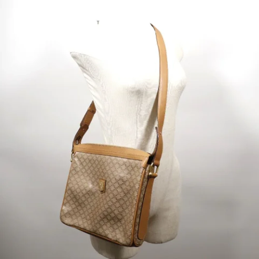 Celine Vintage Pre-owned Fabric celine-bags Beige Dames