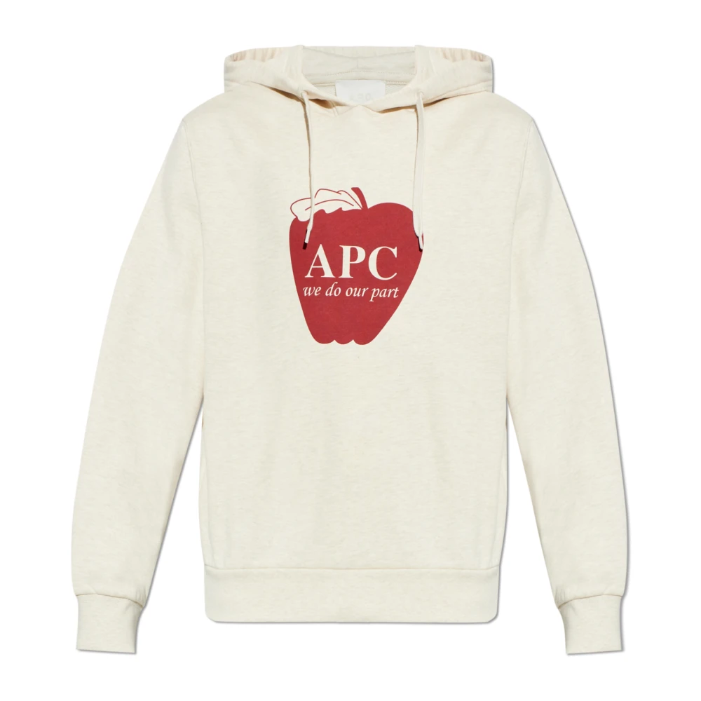 A.p.c. Uomo Beige Felpe, Xl, New,