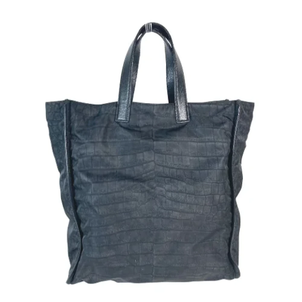 Fendi Vintage Pre-owned Fabric totes Blue Dames