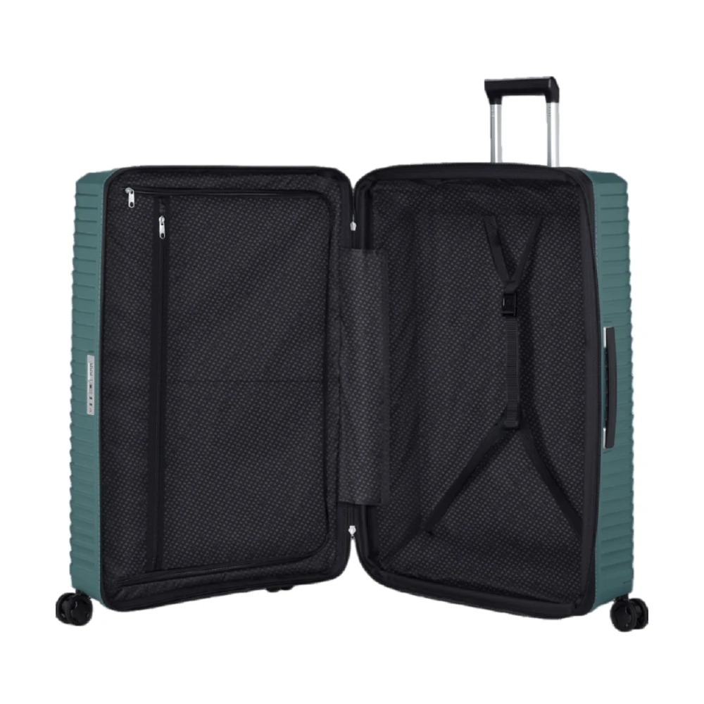 Samsonite Blauwe Trolley Koffer met TSA Slot Blue Unisex