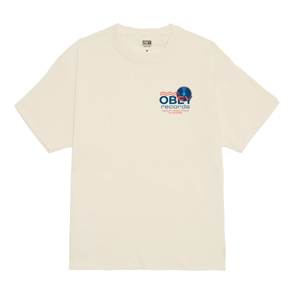 Obey - Tops > T-Shirts - Beige - Obey - Modalova