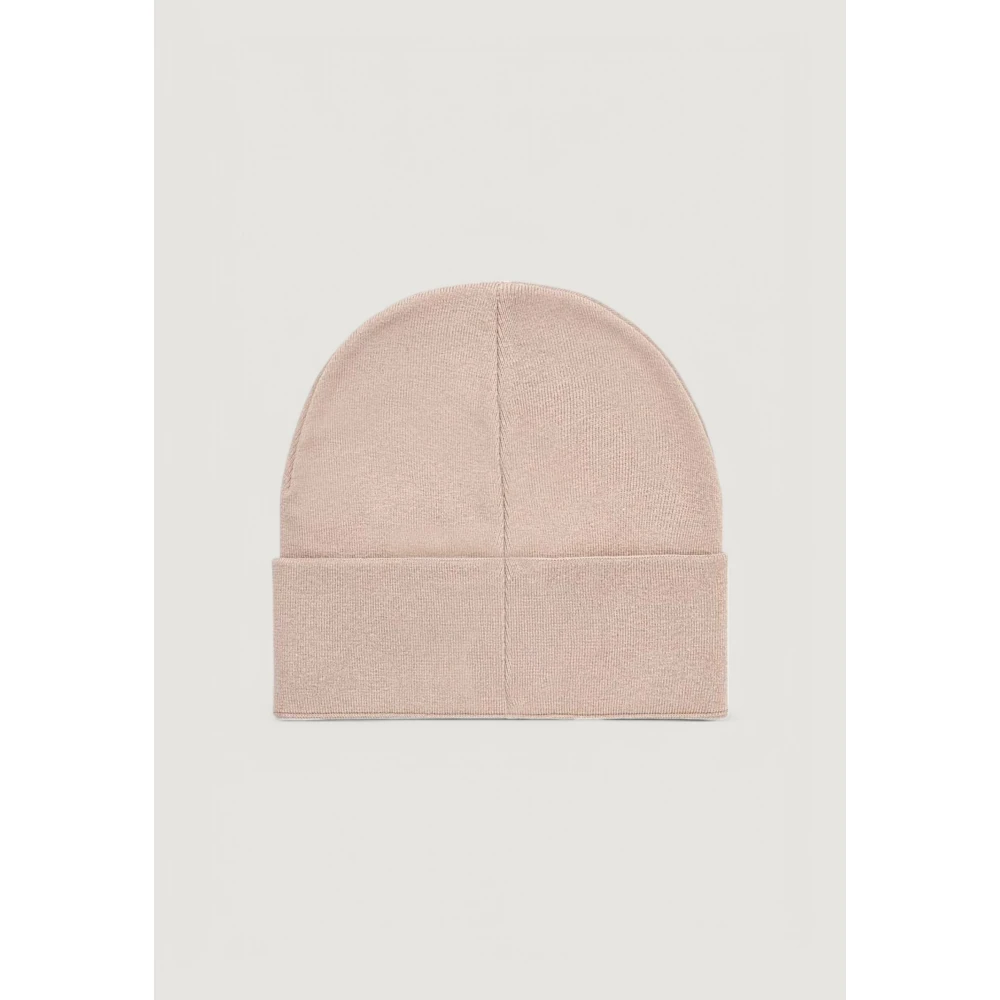 Calvin Klein Jeans Geborduurde Logo Beige Katoenen Pet Pink Dames
