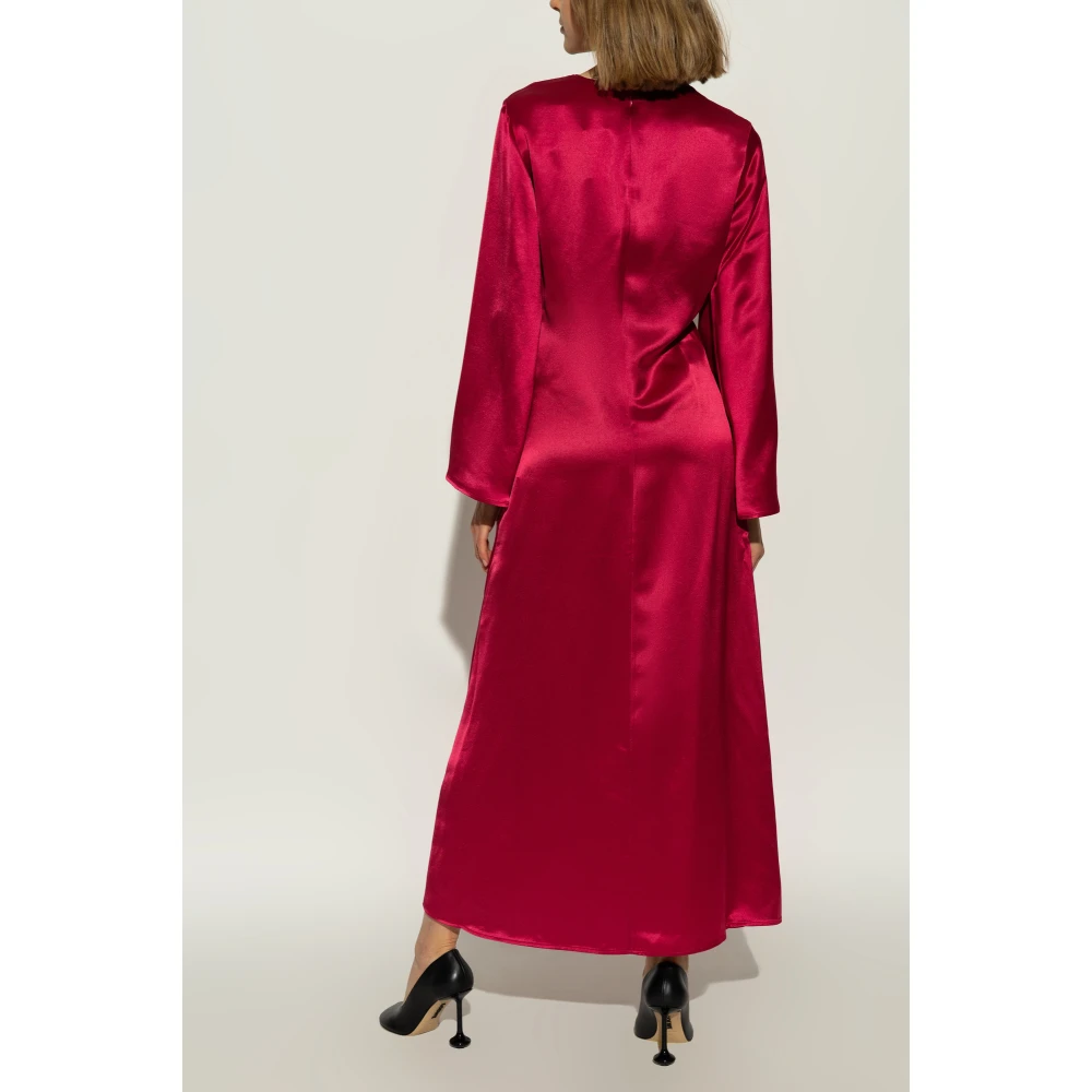 By Malene Birger Satin Jurk Lavendel By Herenne Birger Pink Dames