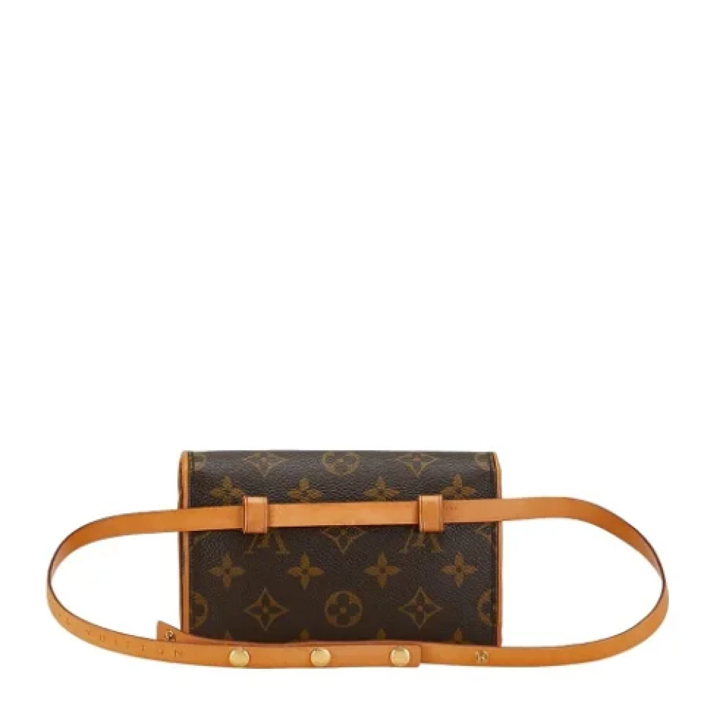 Louis Vuitton Vintage Pre-owned Plastic crossbody-bags Brown Dames