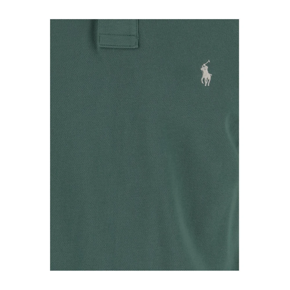 Polo Ralph Lauren Groen Katoen Logo Polo Shirt Green Heren