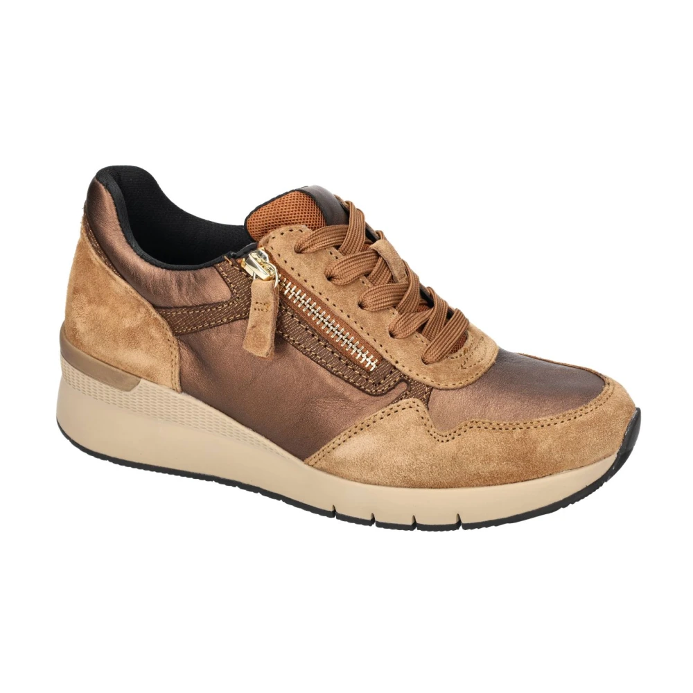Gabor 56.418.15 Wedge Sneaker Dames Schoenen Bruin