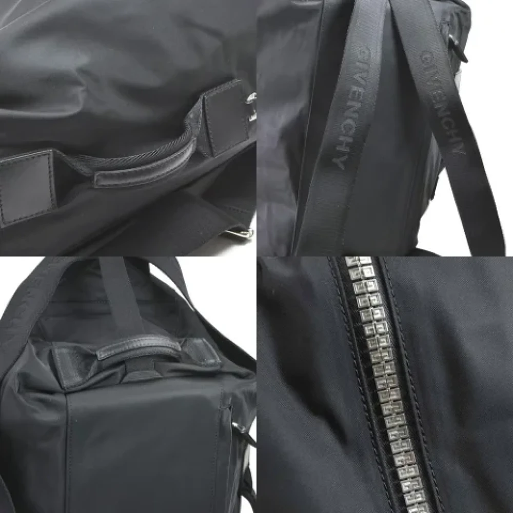 Givenchy Pre-owned Nylon backpacks Black Dames