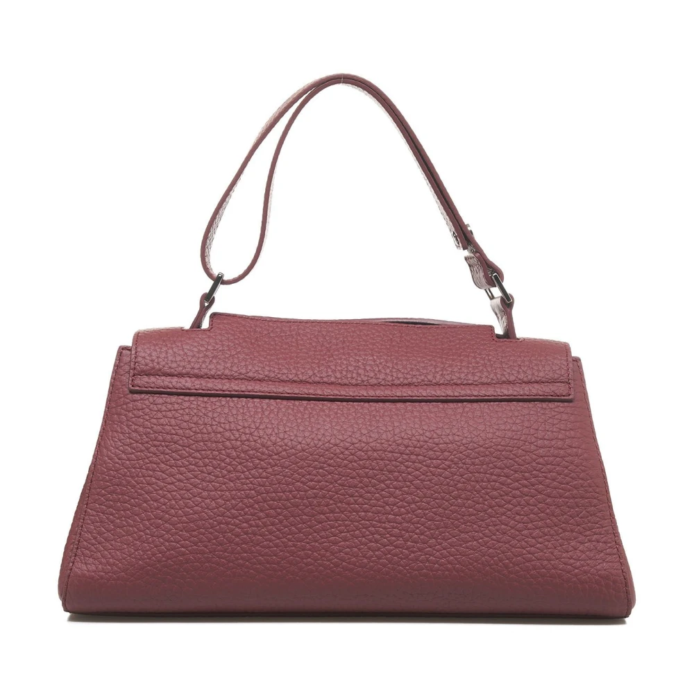 Orciani Rode Schoudertas Longuette Sense Red Dames
