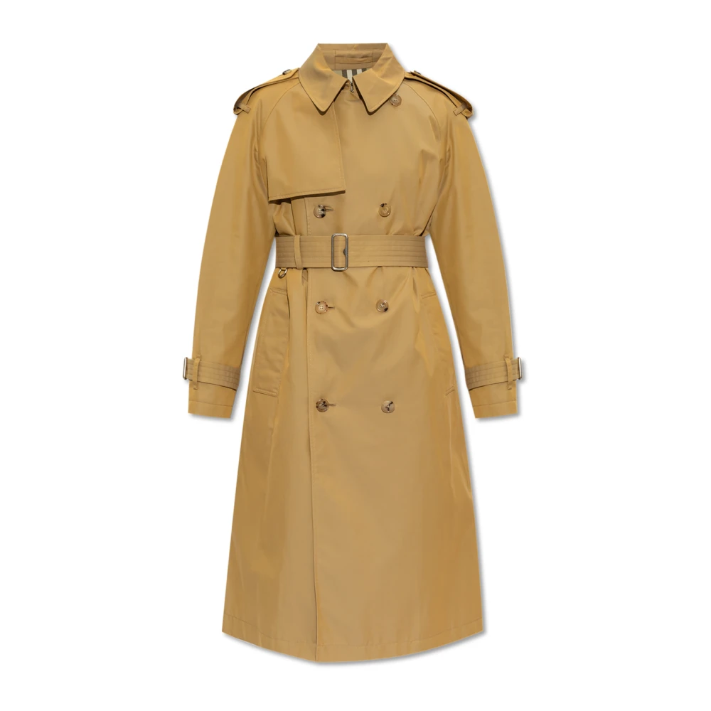 Burberry Katoenen trenchcoat Beige Dames