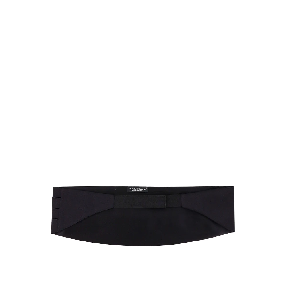 Dolce & Gabbana Zijden shirt met klittenbandsluiting Black Dames