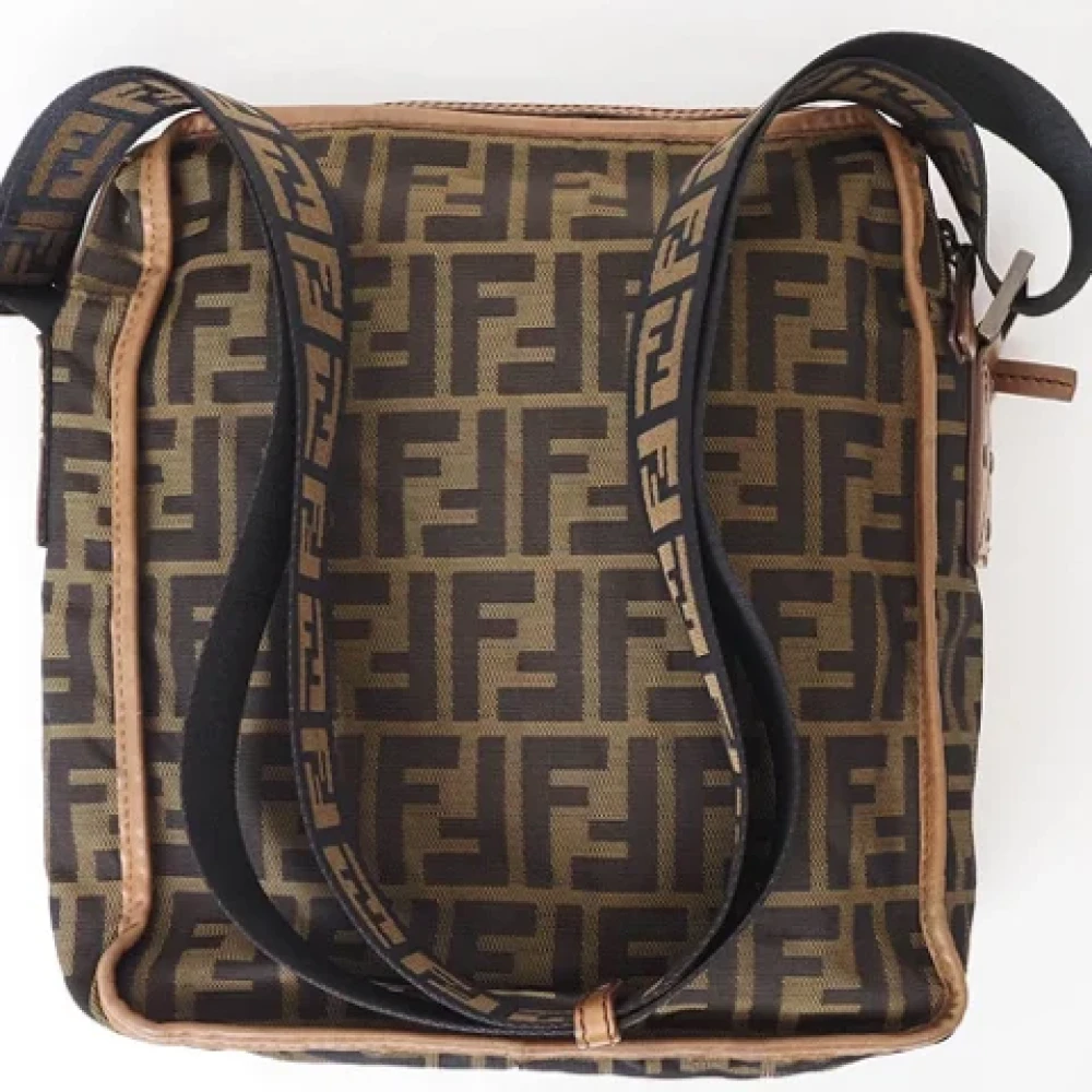 Fendi Vintage Pre-owned Fabric fendi-bags Brown Dames