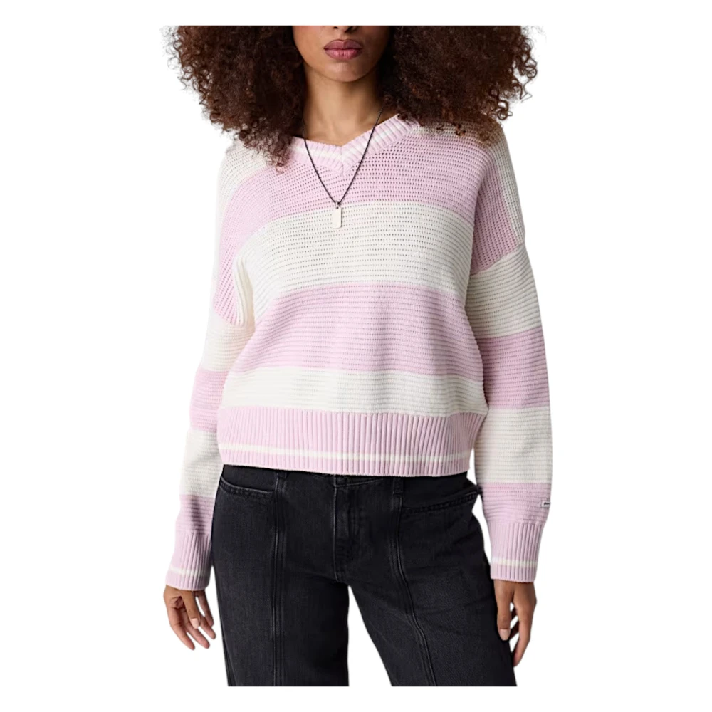 Guess Round-Neck Knitwear - Female - Round-Neck Knitwear - Pink - M - Knitwear