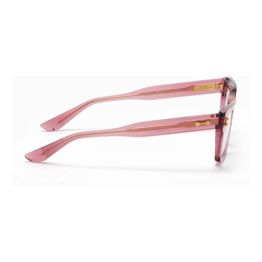 Akoni Kristal Kersen Cat-Eye Bril Pink Dames