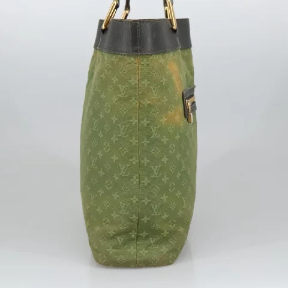 Louis Vuitton Vintage Pre-owned Canvas totes Green Dames