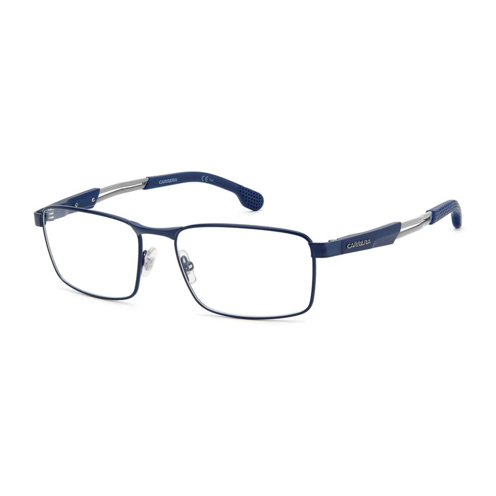 Carrera Blauwe Metalen Montuur Bril voor Mannen Blue Heren