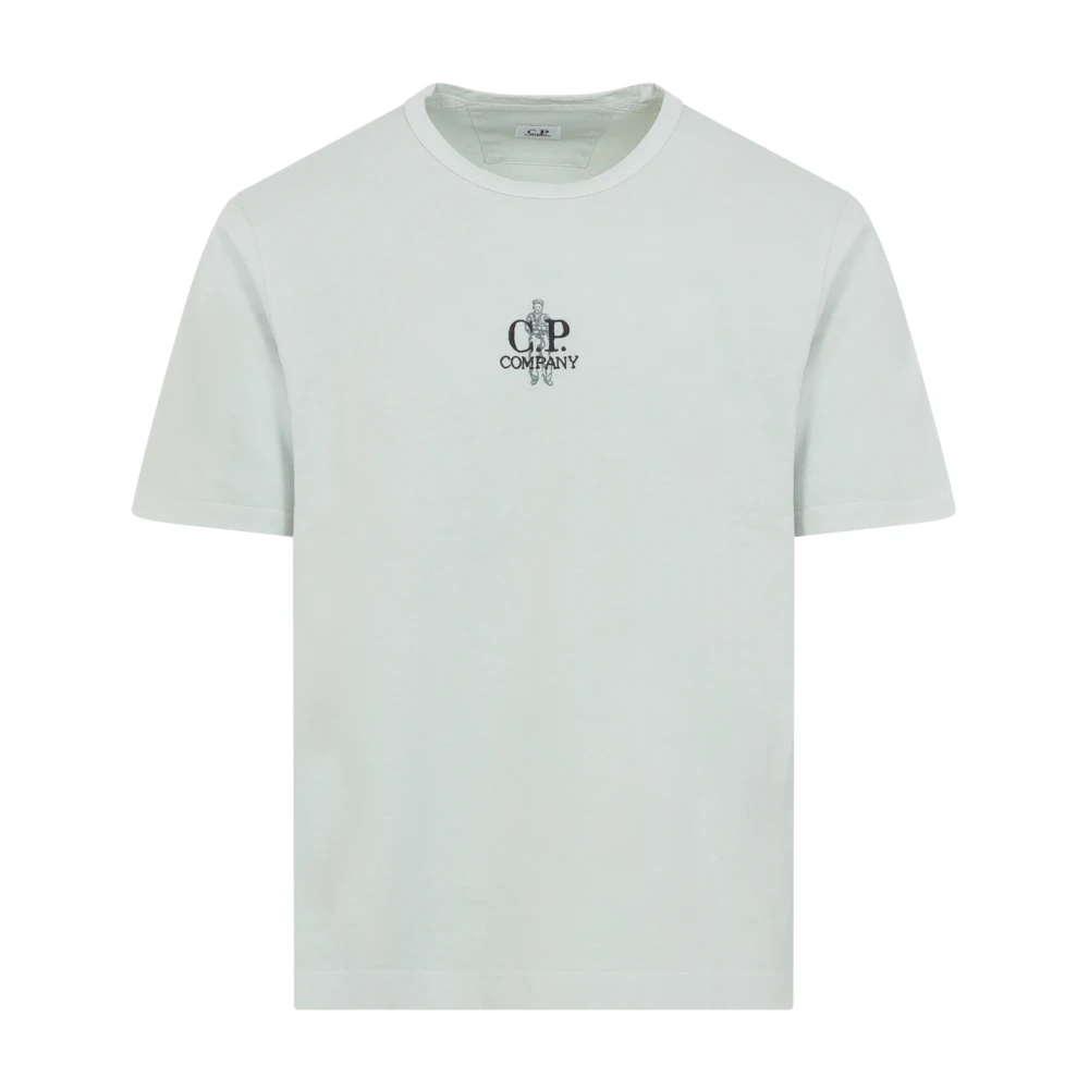 C.p. Company Men's Blue T-Shirt - T-Shirts - M - Tops