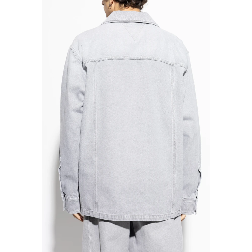 Bottega Veneta Denim jas Gray Heren
