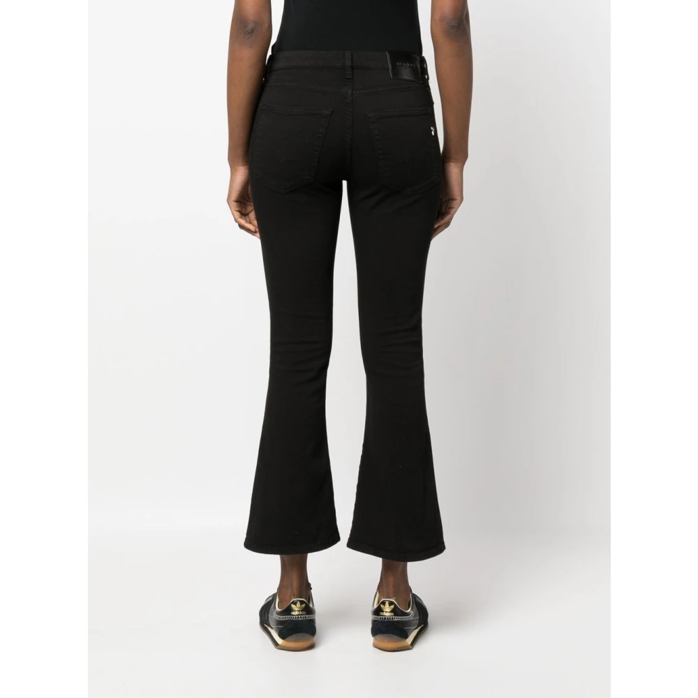 Dondup Zwarte Jeans voor Vrouwen Black Dames
