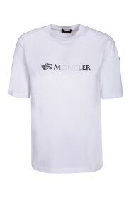 Logo Bomuld T-Shirt - Hvid